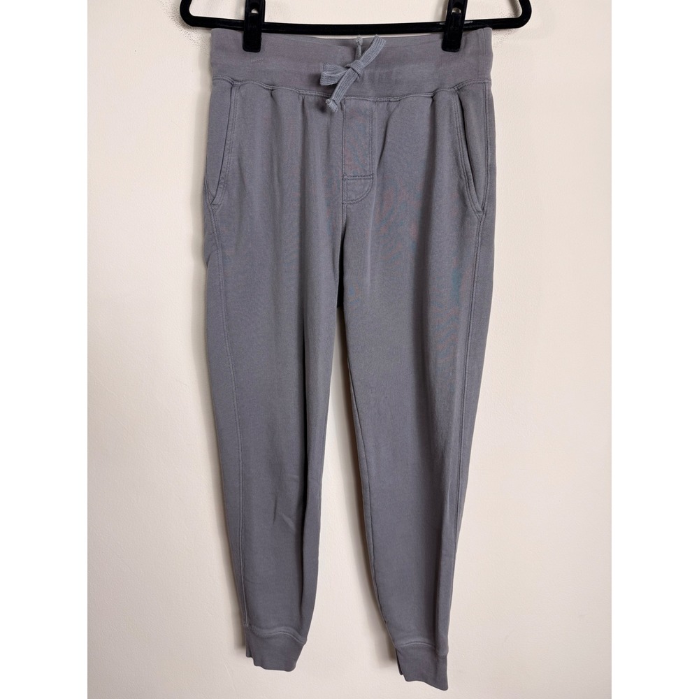 LAKE Pajamas Grey French Terry Jogger Pants 100% Cotton XS Loungewear